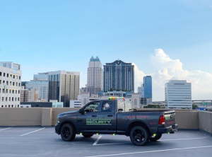 orlando truck view Patrol vehicle onsite